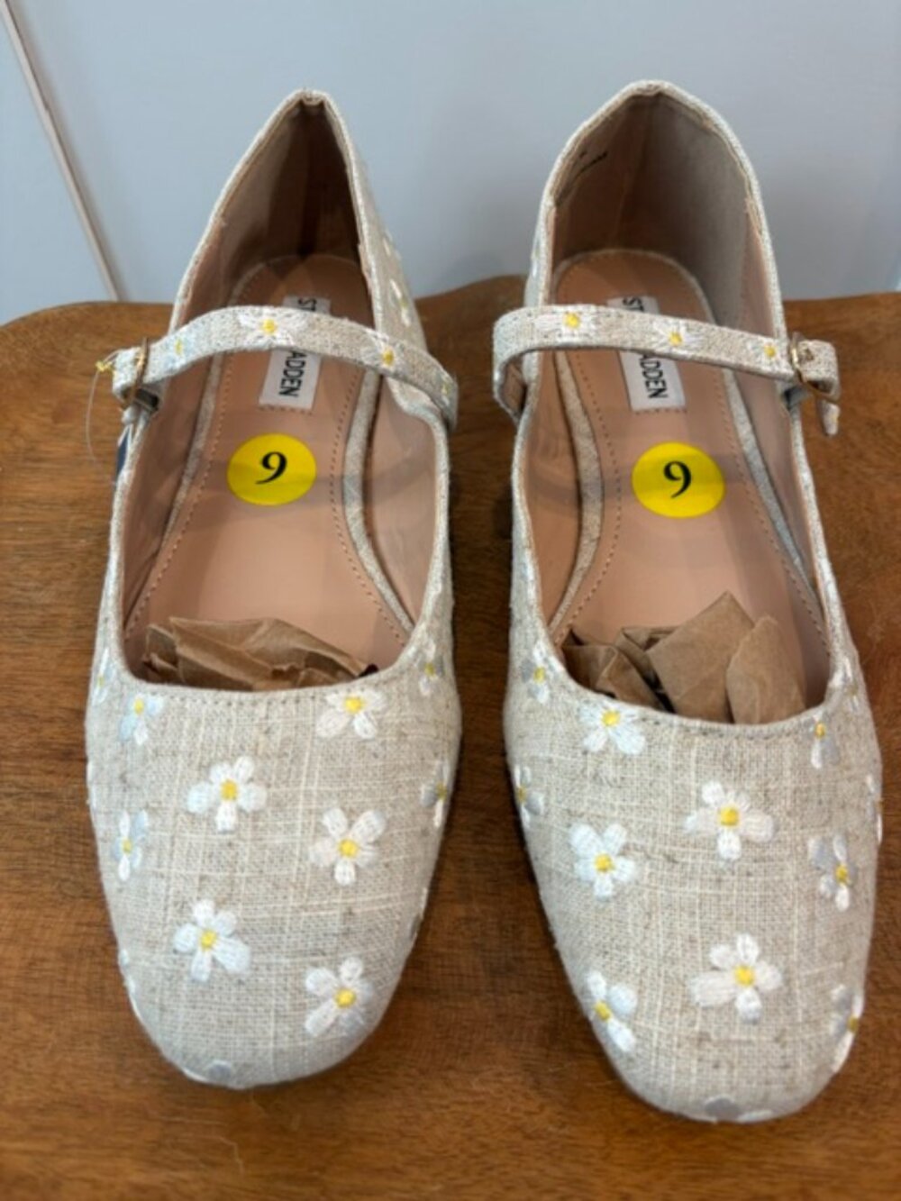 Steve Madden Boden Daisy Women's Mary Jane Flats 9M NWOB